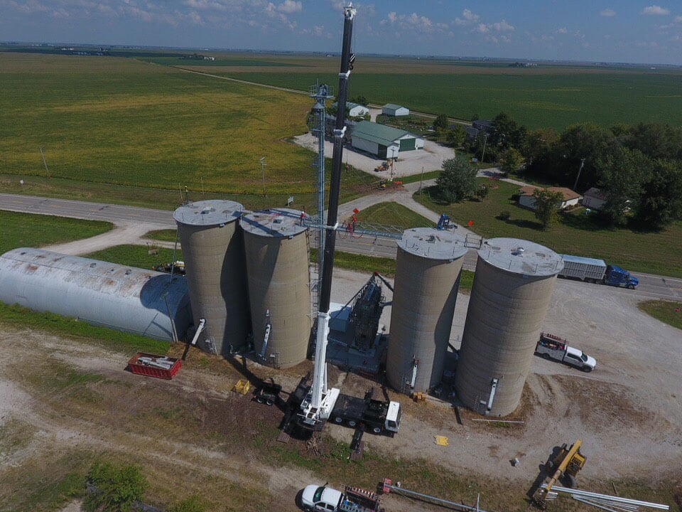 grain elevators